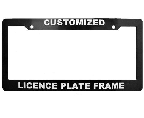 Custom License Plate Frame