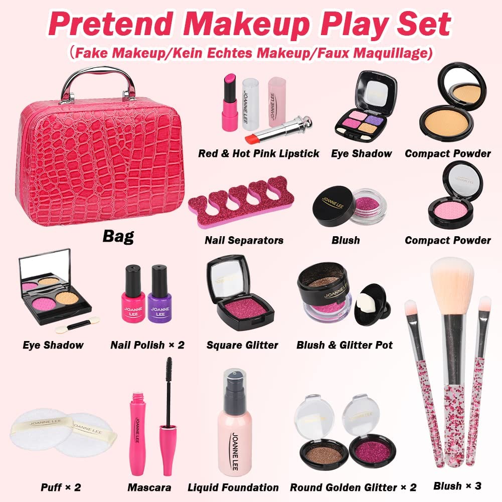 Faux maquillage Toy Girl Gifts - Fake Make Up Kit Pretend Make up