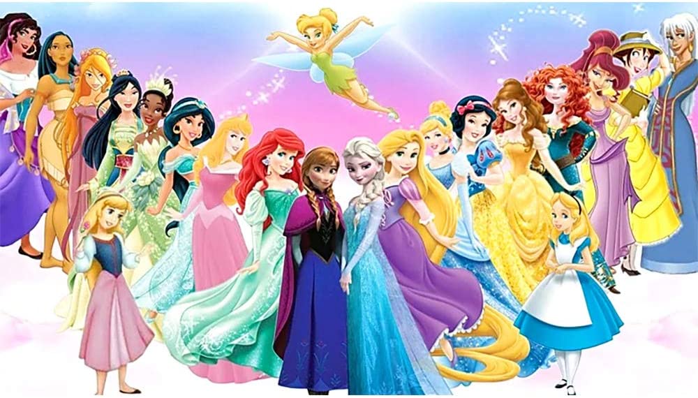 DIY 5D Crystal Rhinestone Diamond Painting Kit - Disney Princess