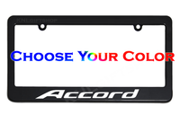 honda accord car license plate frame custom