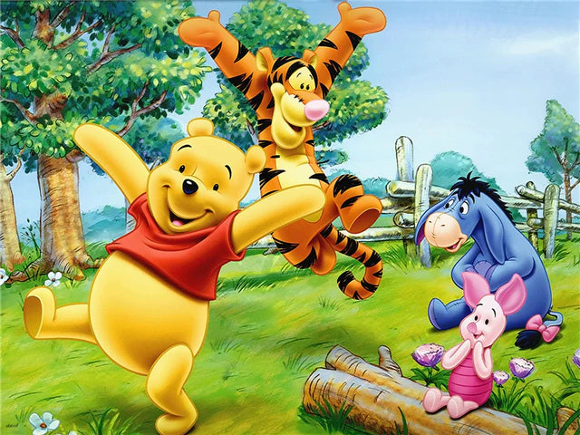 Disney Winnie The Pooh 5D Diamond Painting Art