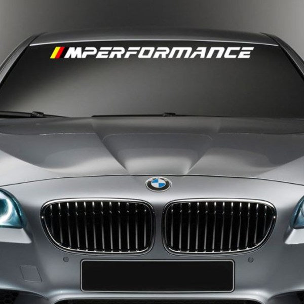 BMW M Performance Vinyl Decal (Type 2, choose your color)