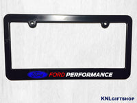 Ford Performance License Frame Logo Emblem Ford License Plate Frame