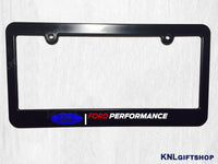 Ford Performance License Frame Logo Emblem Ford License Plate Frame