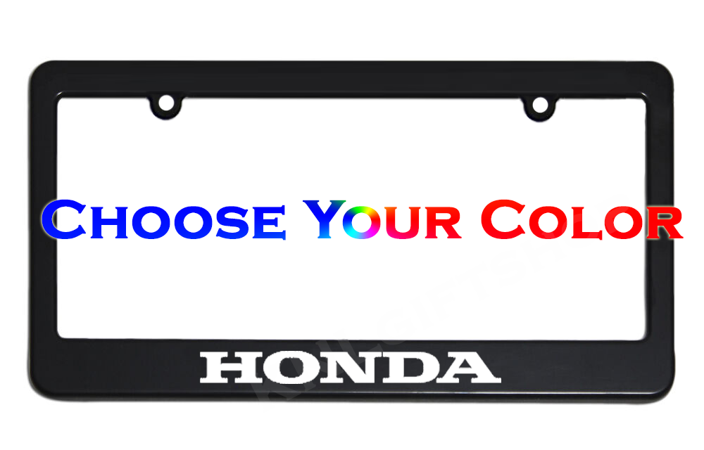 Honda License Plate Frame - 2 Frames (Style 2)