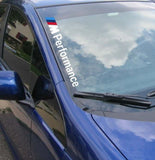 BMW M Performance Vinyl Decal for All BMW Side Windshield F20 F30 E60 F10 E90 E46