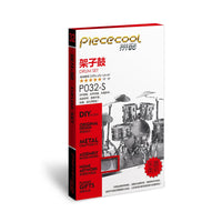 DIY Metal Model Drum Set Assembly Model Kits