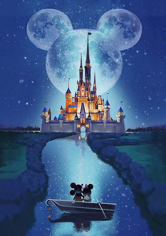 Diy Mickey Adventures In Wonderland Full Diamond Mosaic Disney