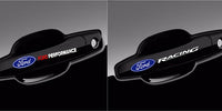 Ford performance and Ford Racing Logo Vinyl Decal Stickers for Door Handle, Wheel, Mirror (8 pieces)