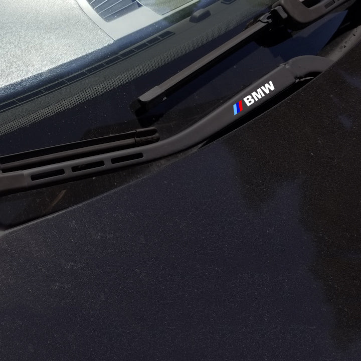 BMW M Performance Wiper Blade Vinyl Decals Stickers Fits all BMW Serie ...