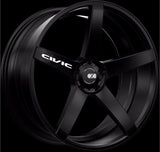 Honda Civic Logo Decal For Wheels, Door Handle and Mirror Vinyl Decal (4 pieces)