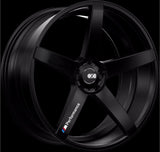 BMW M Performance Vinyl Decal fits Wheel, Mirror, Door Handles (8 pieces set)