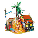Build Your Own (DIY) Playhouse / Dollhouse Set with Led Lights (8 choices to choose)