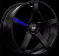 Mazda Decal For Wheels and Door Handle Vinyl Stickers Graphics Emblem (8 pieces)