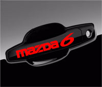 Mazda 6 Decal For Wheels/Door Handle/Mirror (8 pieces)