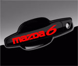 Mazda 6 Decal For Wheels/Door Handle/Mirror (8 pieces)