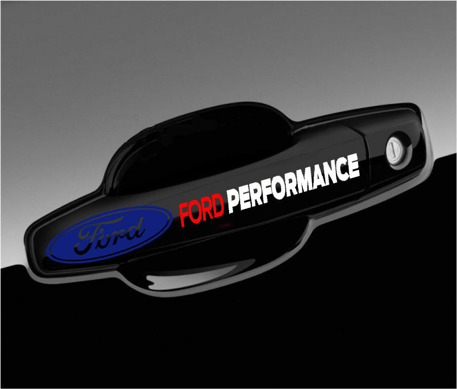 Ford Performance Logo Vinyl Decal Sticker for Door Handle/Wheel/Mirror
